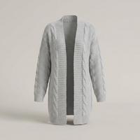PLUXSTYLE::numise::womens-longline-cardigan-1::pack-light-gray