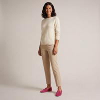 PLUXSTYLE::numise::ava-deep-pink-chain-loafers::zoom-out