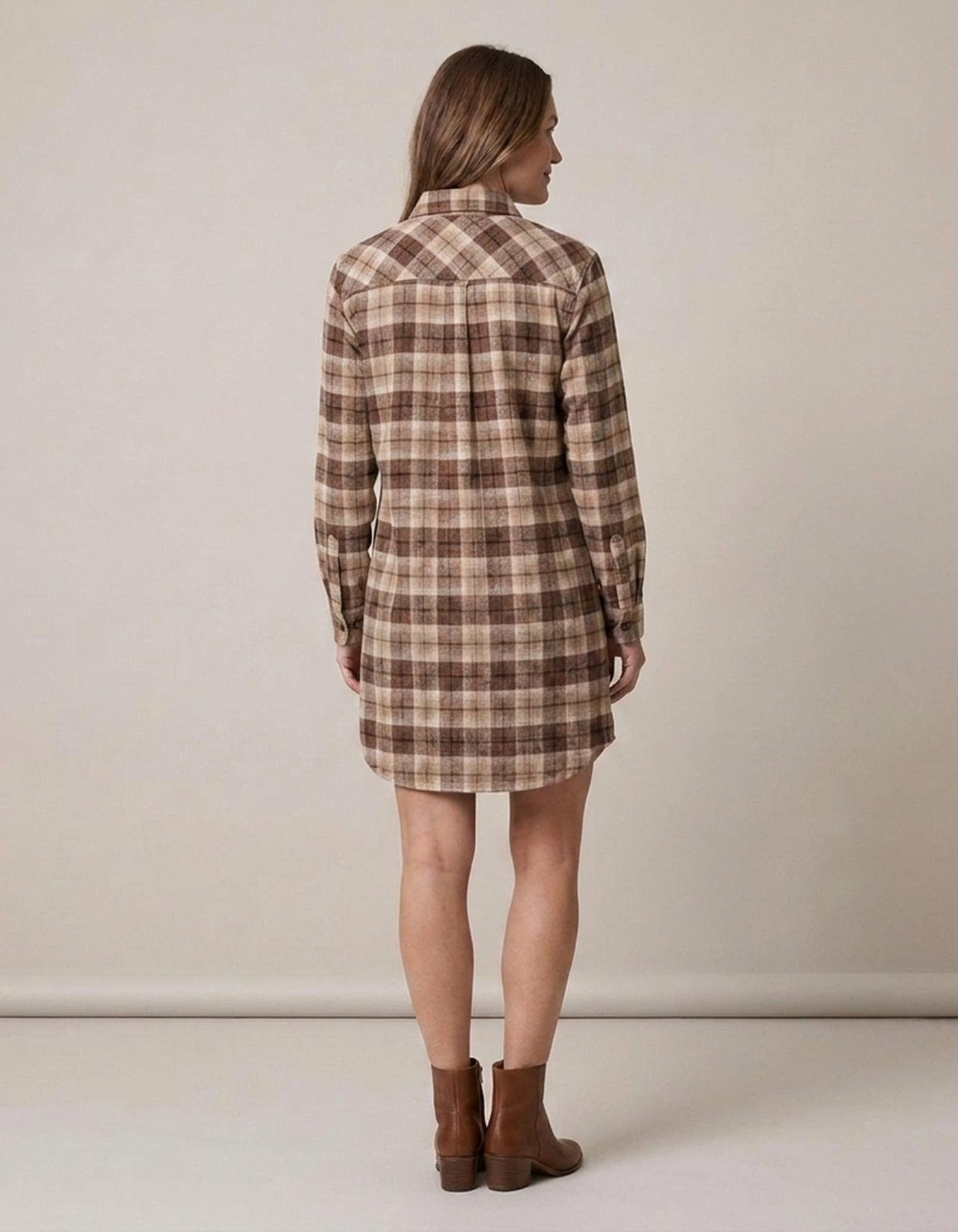 PLUXSTYLE::numise::western-stitch-everyday-top::back