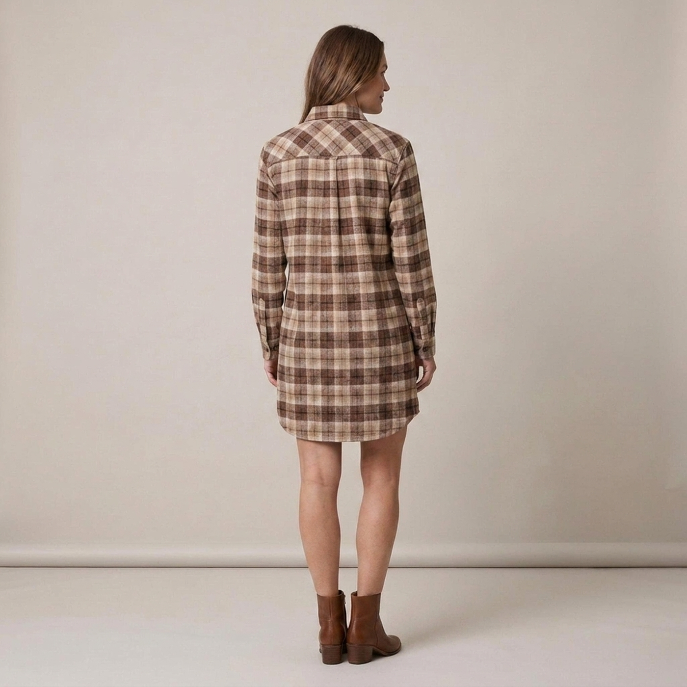PLUXSTYLE::numise::western-stitch-everyday-top::back
