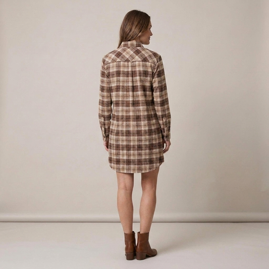 PLUXSTYLE::numise::western-stitch-everyday-top::back