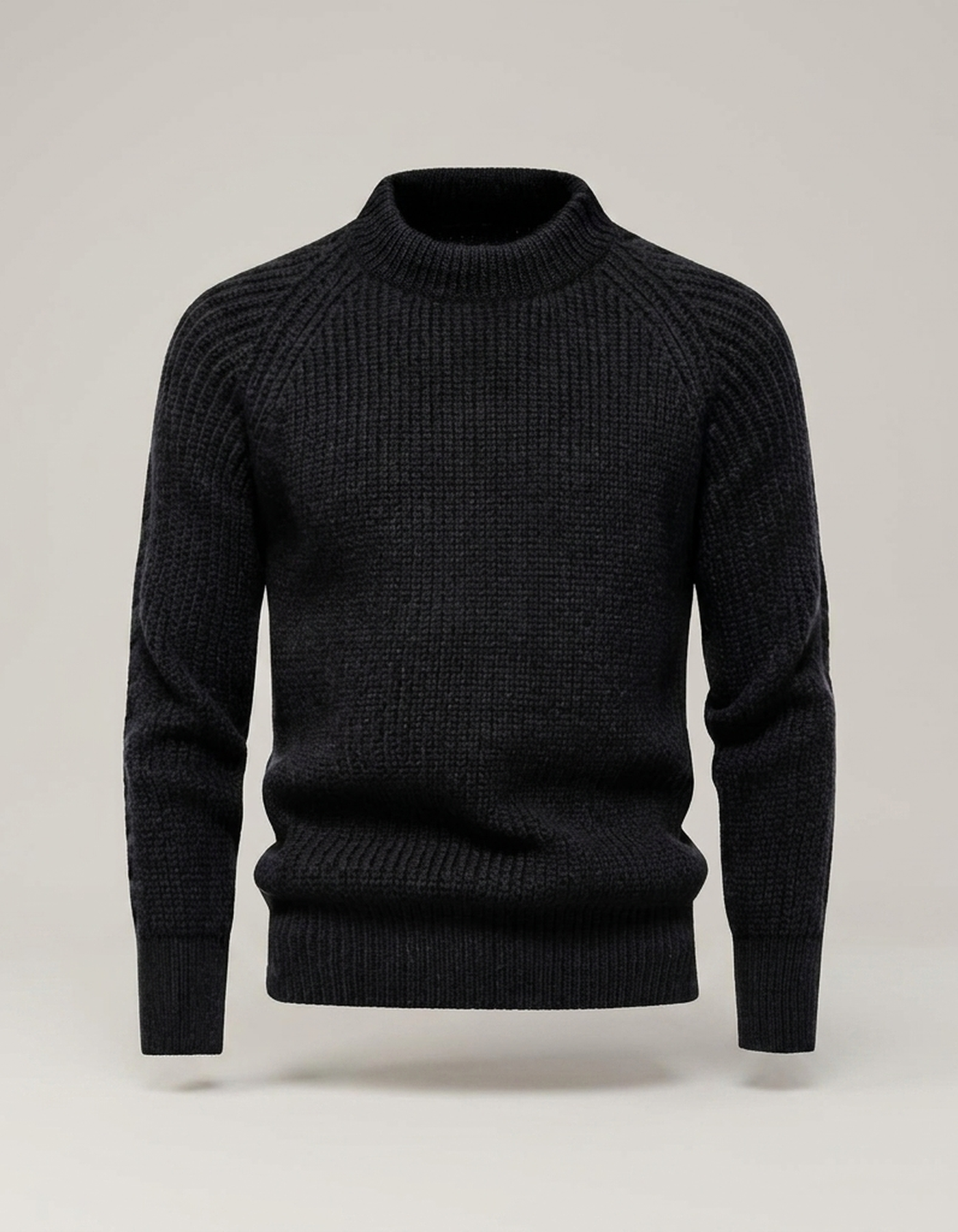 PLUXSTYLE::numise::mens-refined-turtleneck-sweater::pack-black