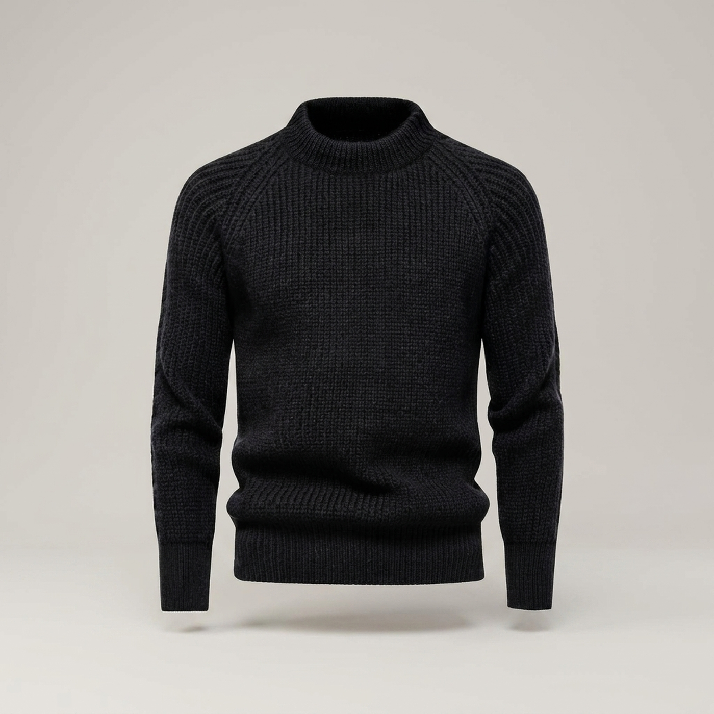 PLUXSTYLE::numise::mens-refined-turtleneck-sweater::pack-black