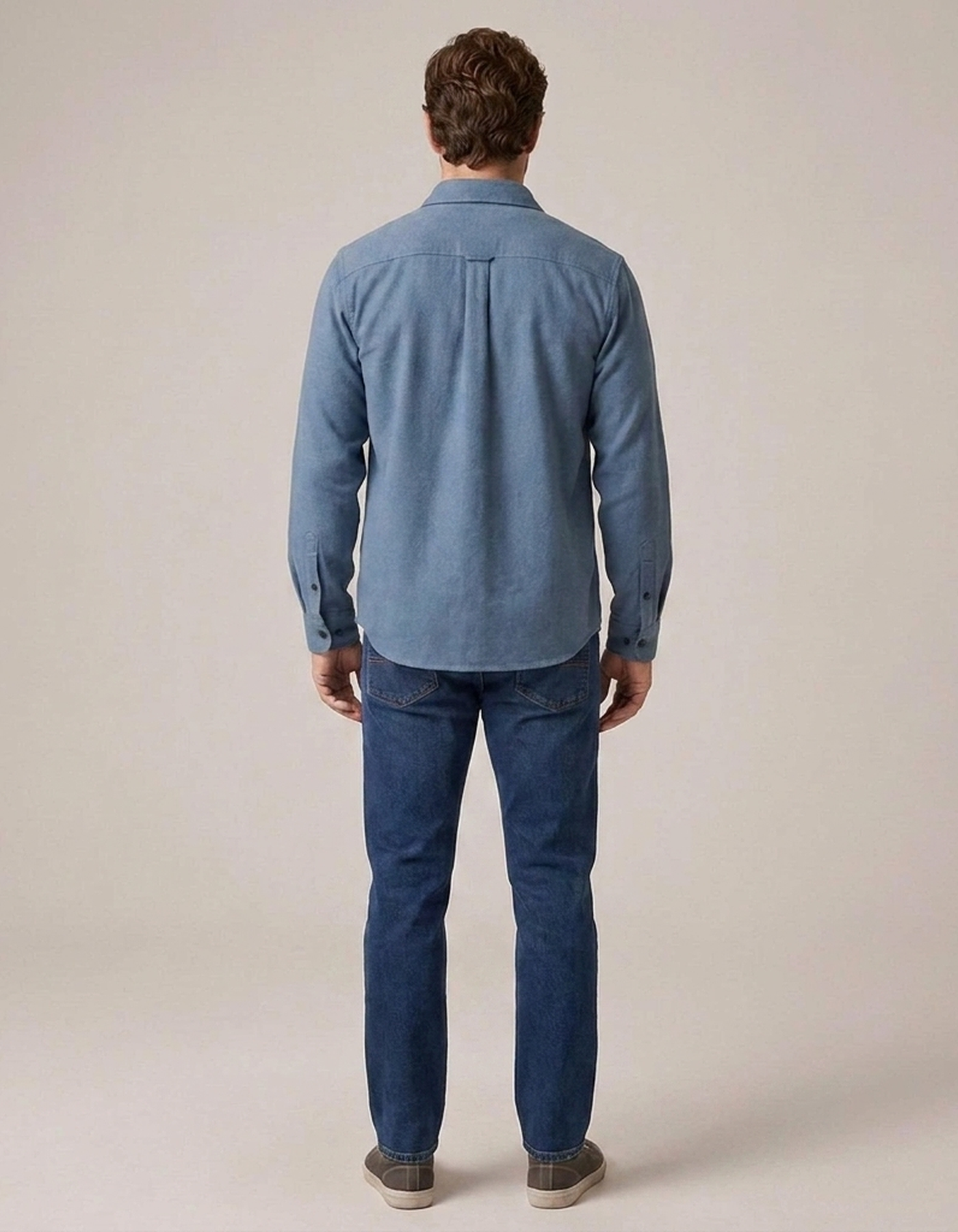 PLUXSTYLE::numise::mens-relaxed-utility-overshirt::back