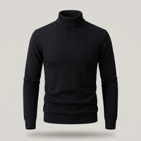 PLUXSTYLE::numise::alioth-tailored-turtleneck::pack-black