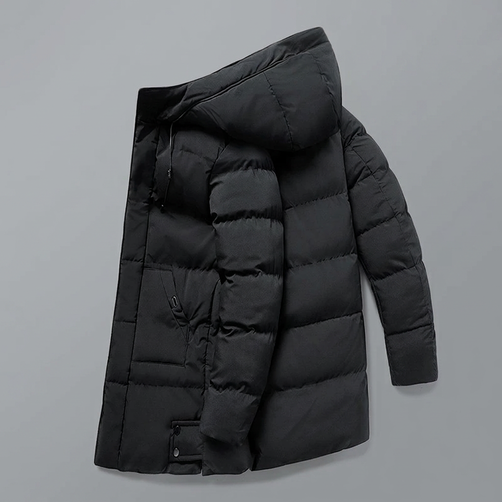 Stylish Padded Hooded Coat for Effortless Seasonal Wear