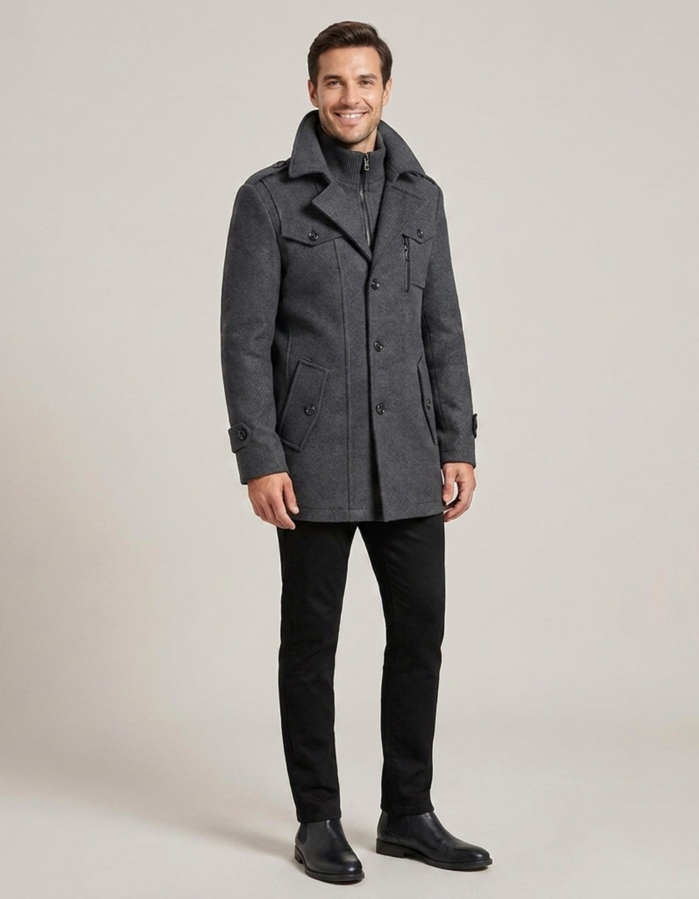 PLUXSTYLE::numise::mens-2-in-1-winter-parka::front