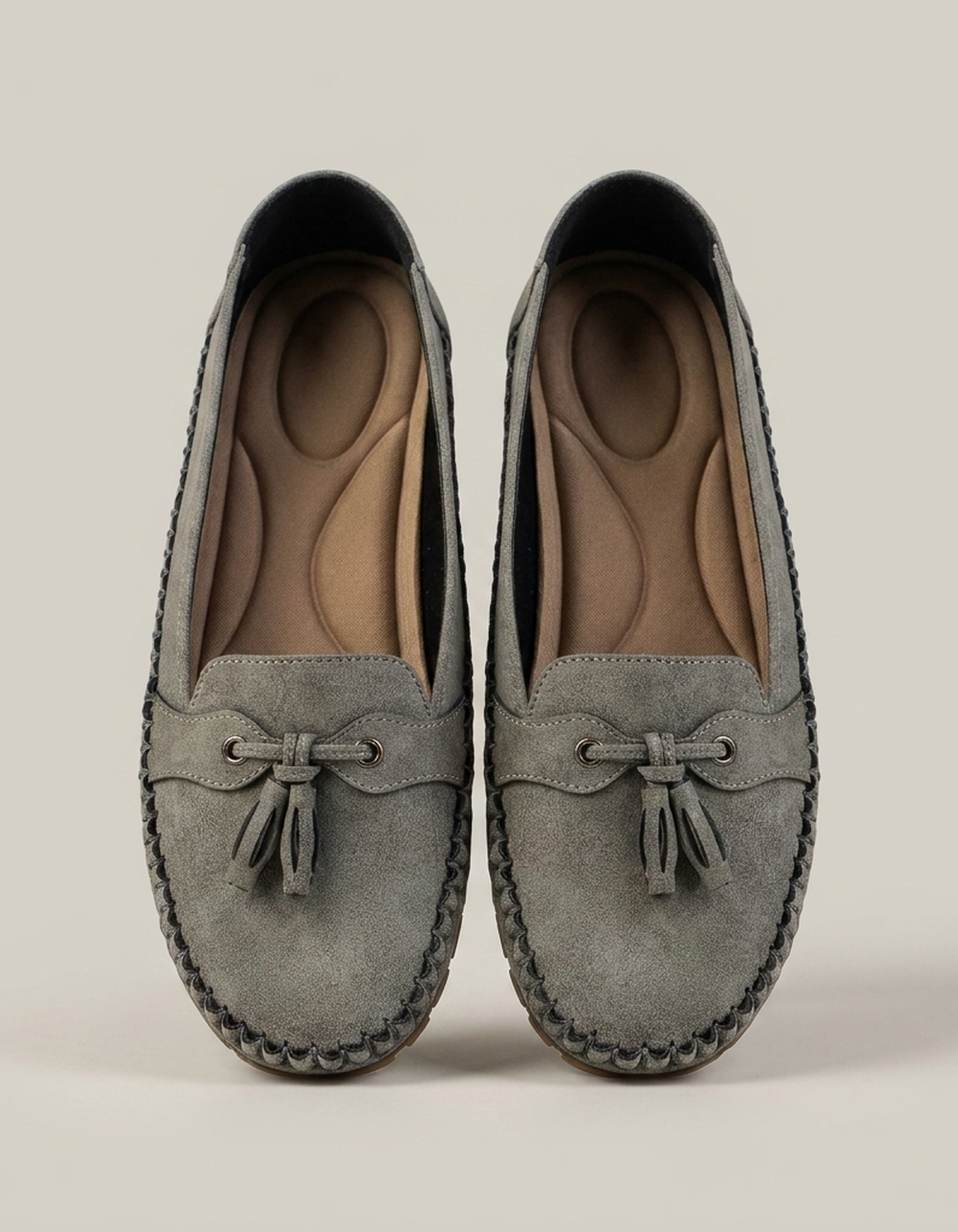 PLUXSTYLE::numise::adelina-easy-on-loafers::pack-grey
