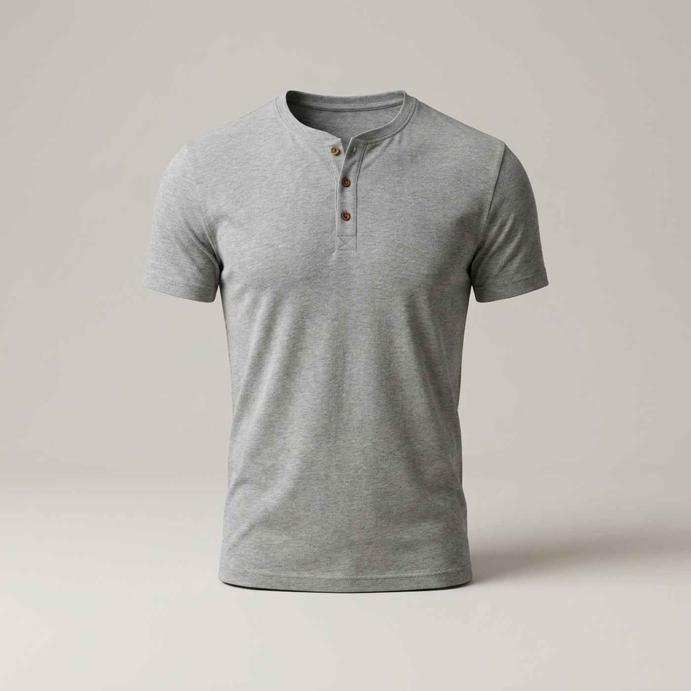 PLUXSTYLE::numise::mens-everyday-henley-top::pack-grey