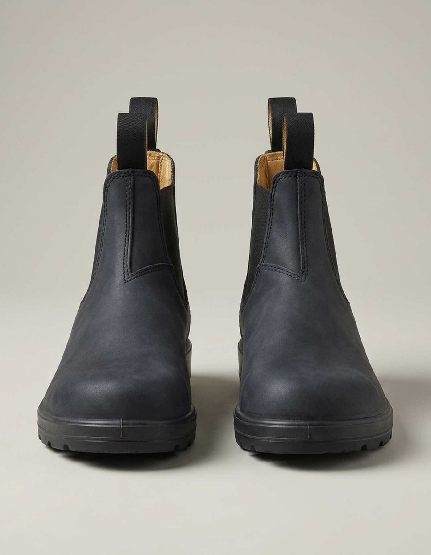 PLUXSTYLE::numise::mens-lug-sole-chelsea-boots::pack-grey