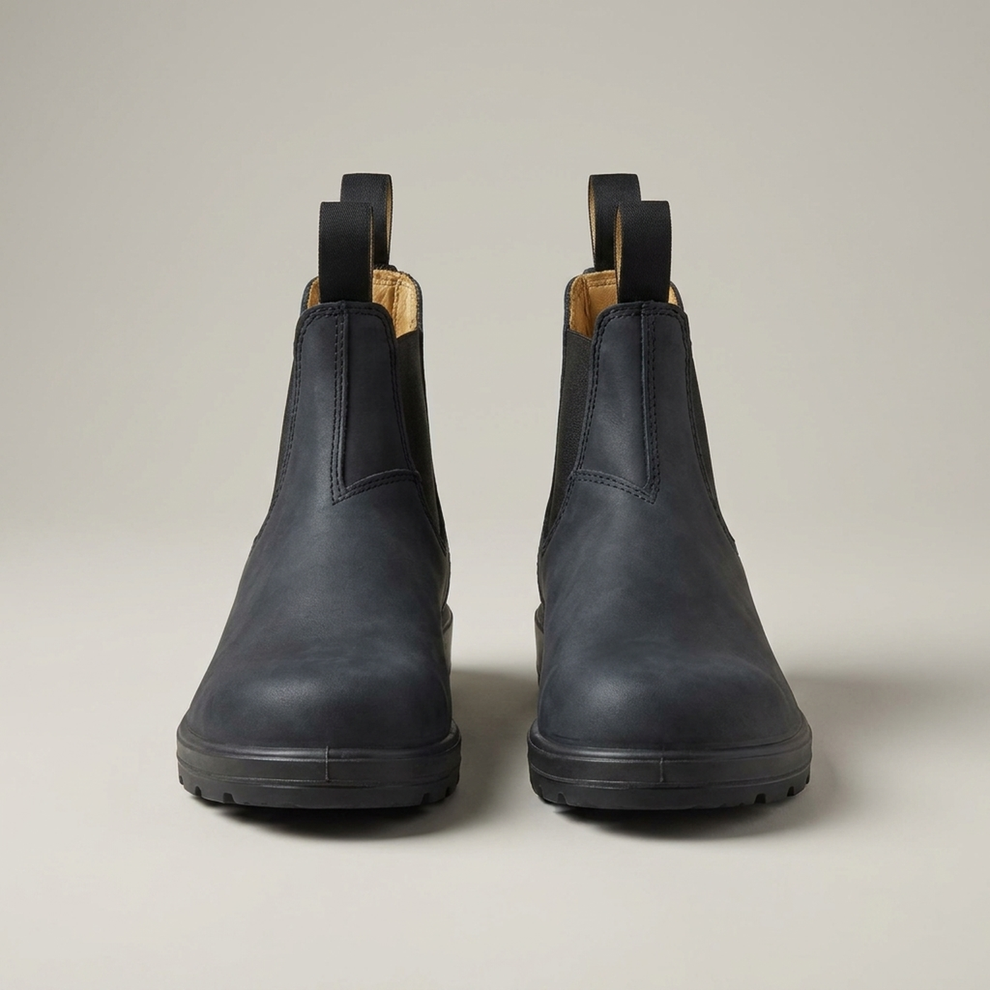 PLUXSTYLE::numise::mens-lug-sole-chelsea-boots::pack-grey