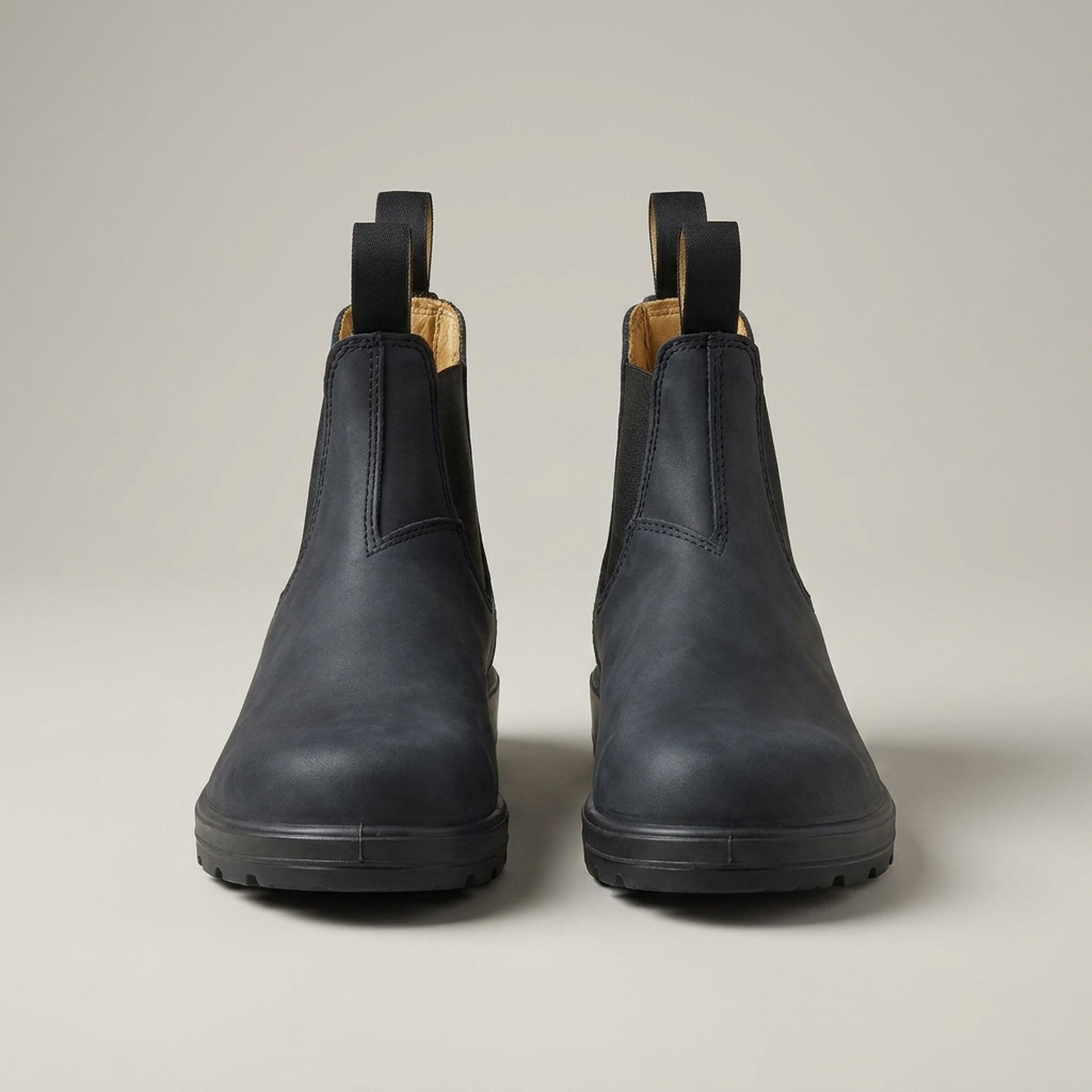 PLUXSTYLE::numise::mens-lug-sole-chelsea-boots::pack-grey