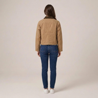 PLUXSTYLE::numise::womens-cropped-workwear-top::back