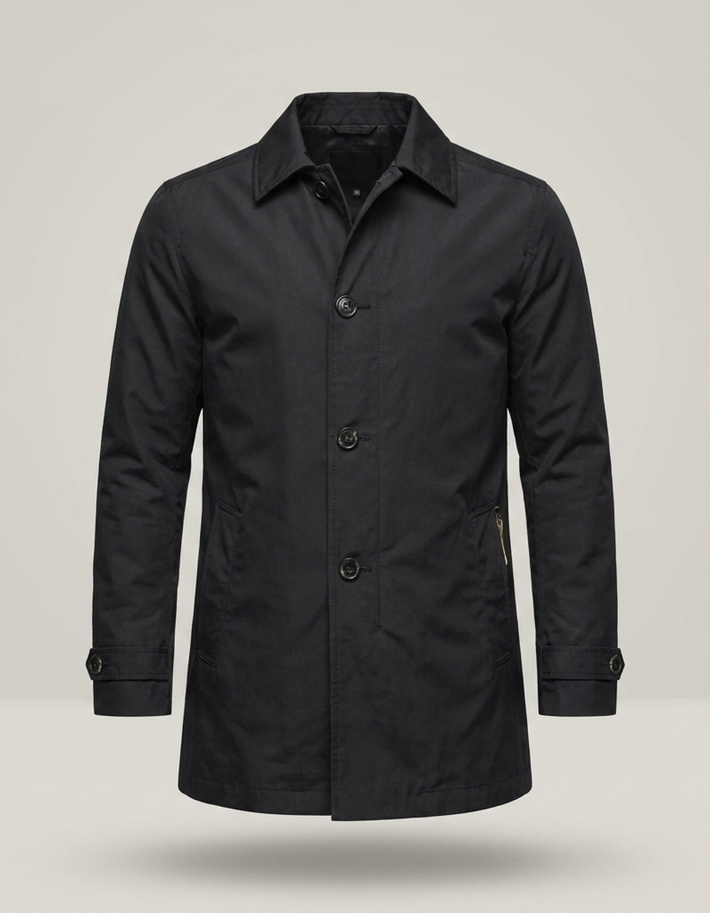 PLUXSTYLE::numise::mens-mid-length-parka::pack-black