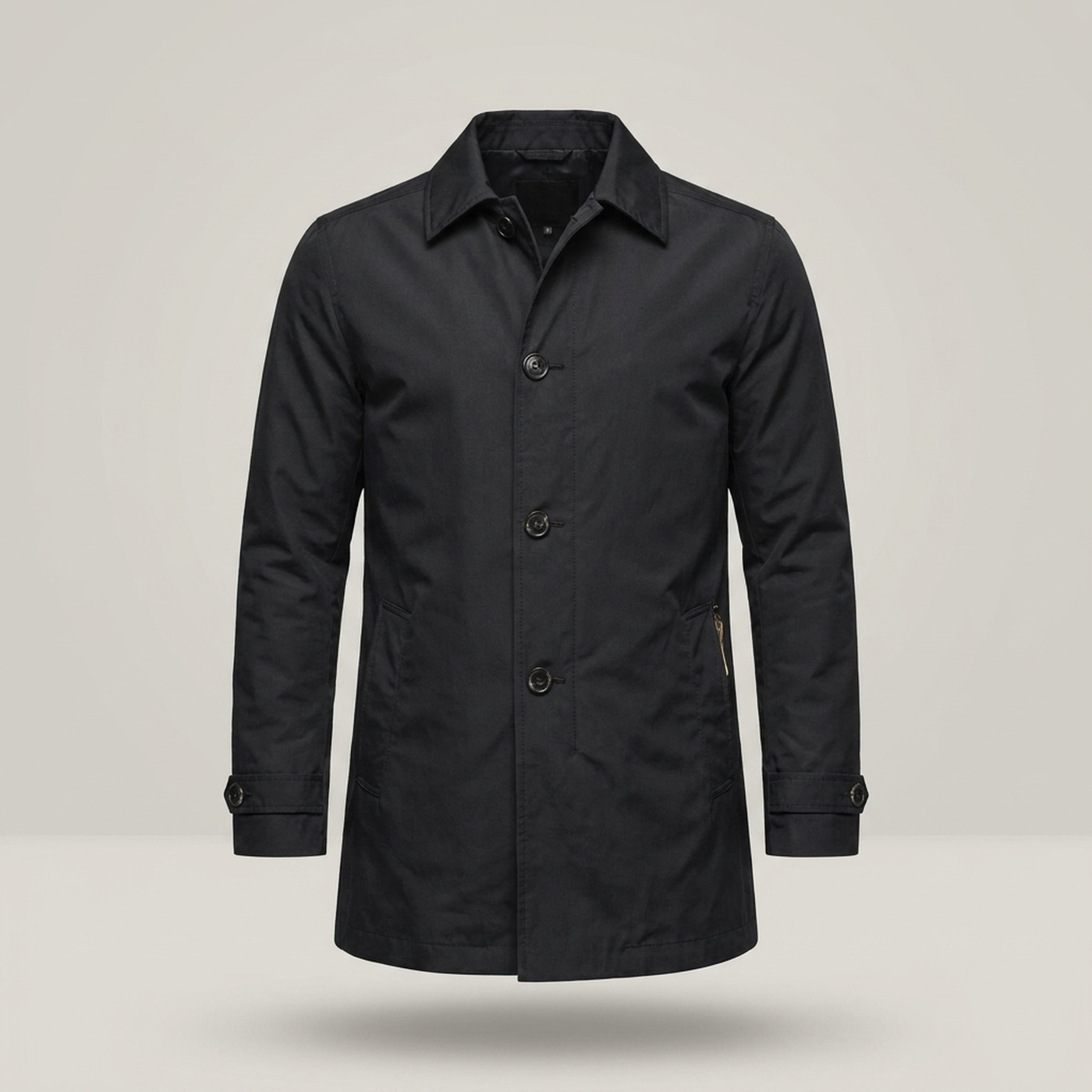 PLUXSTYLE::numise::mens-mid-length-parka::pack-black
