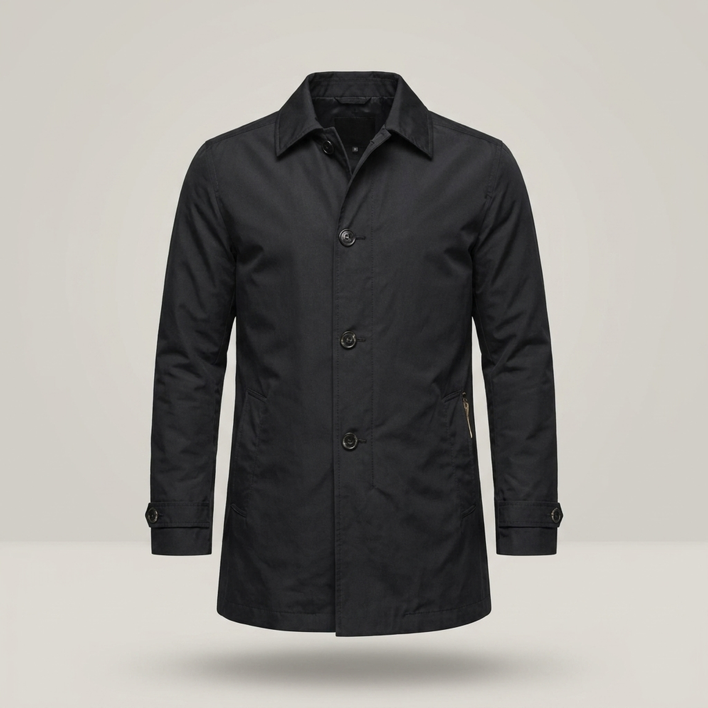 PLUXSTYLE::numise::mens-mid-length-parka::pack-black