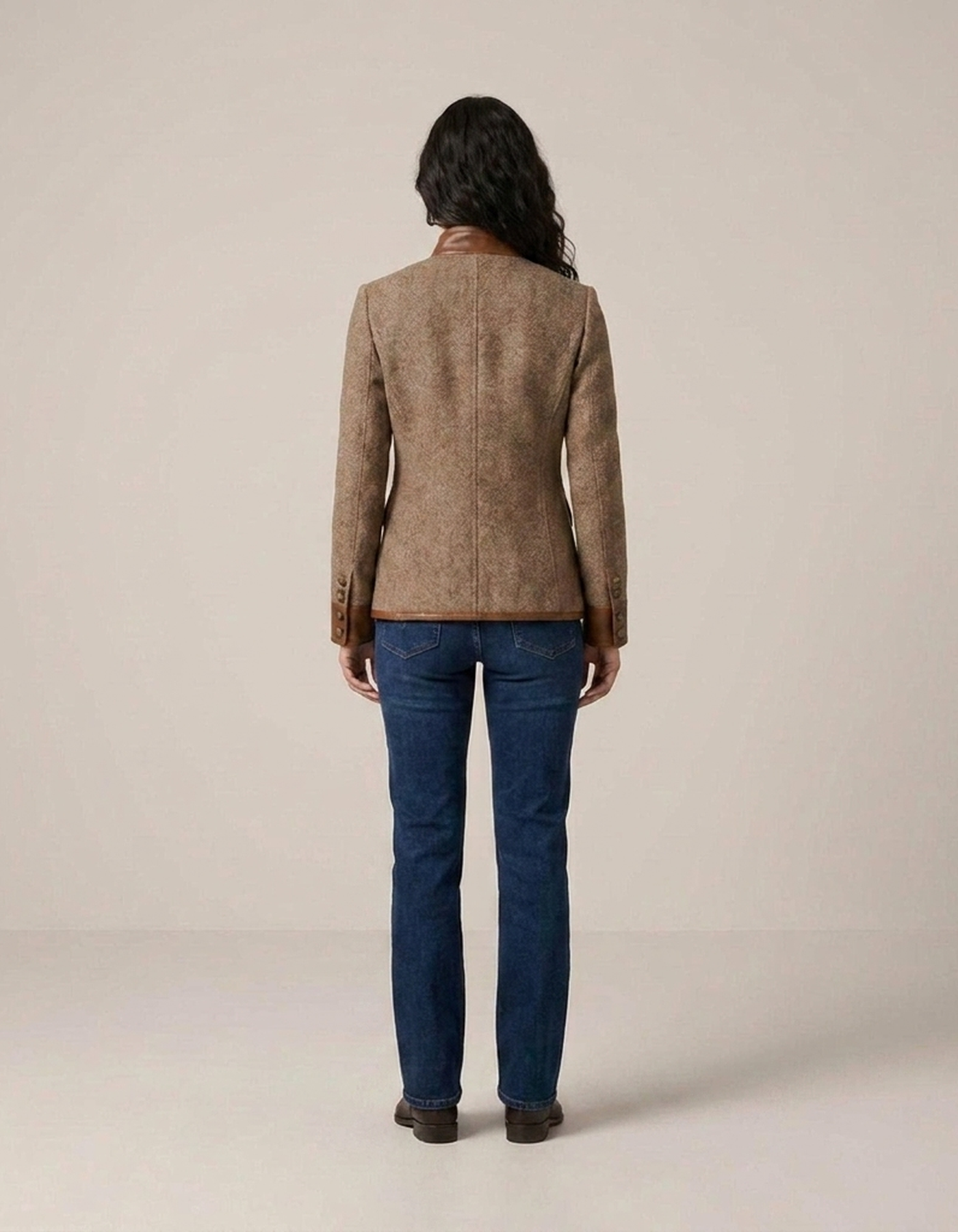 PLUXSTYLE::numise::tailored-heritage-trim-parka::back
