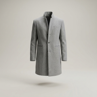 PLUXSTYLE::numise::mens-slim-fit-parka::pack-grey