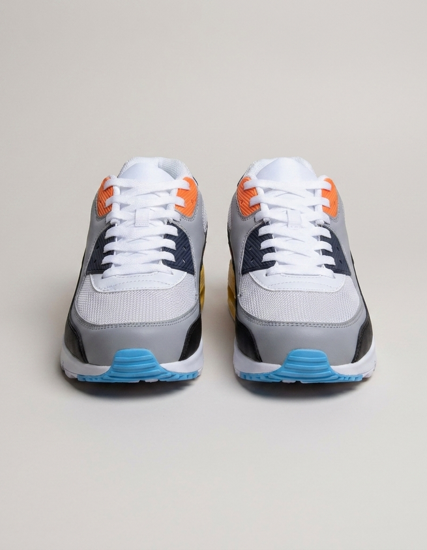 PLUXSTYLE::numise::mens-air-cushioned-walking-shoes::pack-multicolor