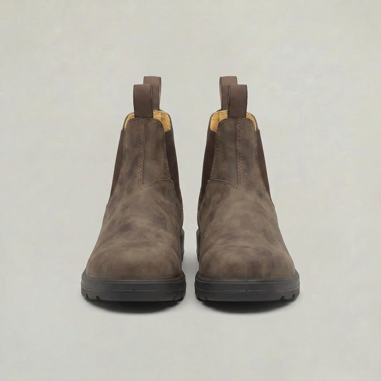 PLUXSTYLE::numise::mens-classic-slip-on-chelsea-boots::pack-brown