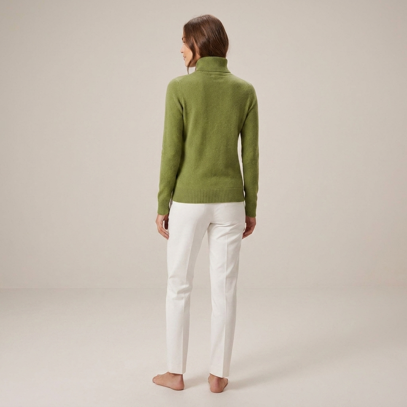 PLUXSTYLE::numise::aurora-slim-fit-turtleneck-sweater::back
