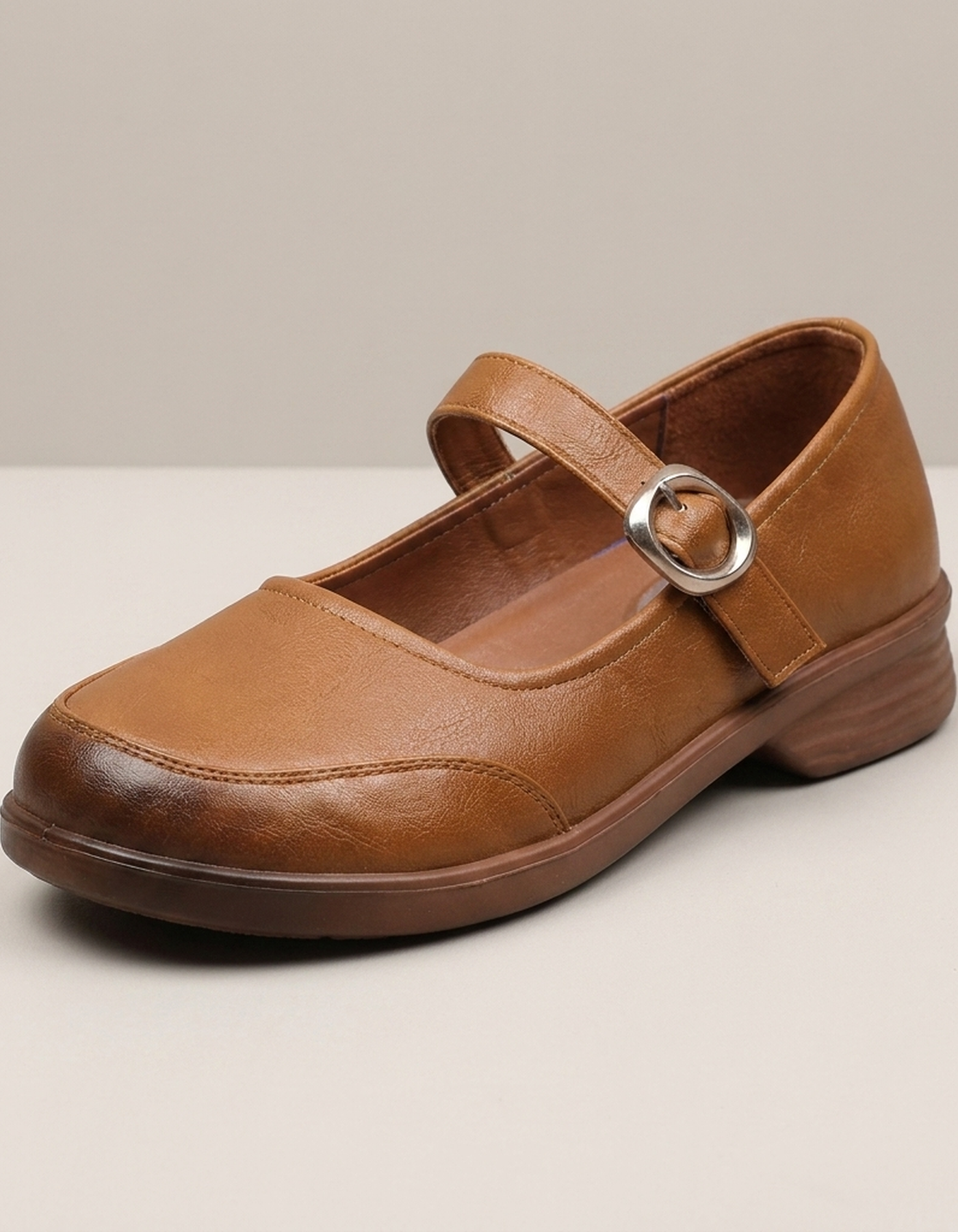PLUXSTYLE::numise::daniela-buckle-strap-mary-jane-shoes::closeup-hero
