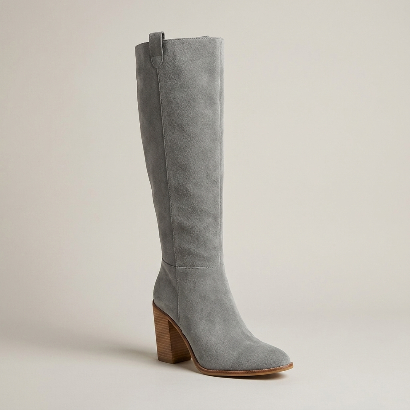 PLUXSTYLE::numise::western-block-heel-knee-high-boots::closeup-hero