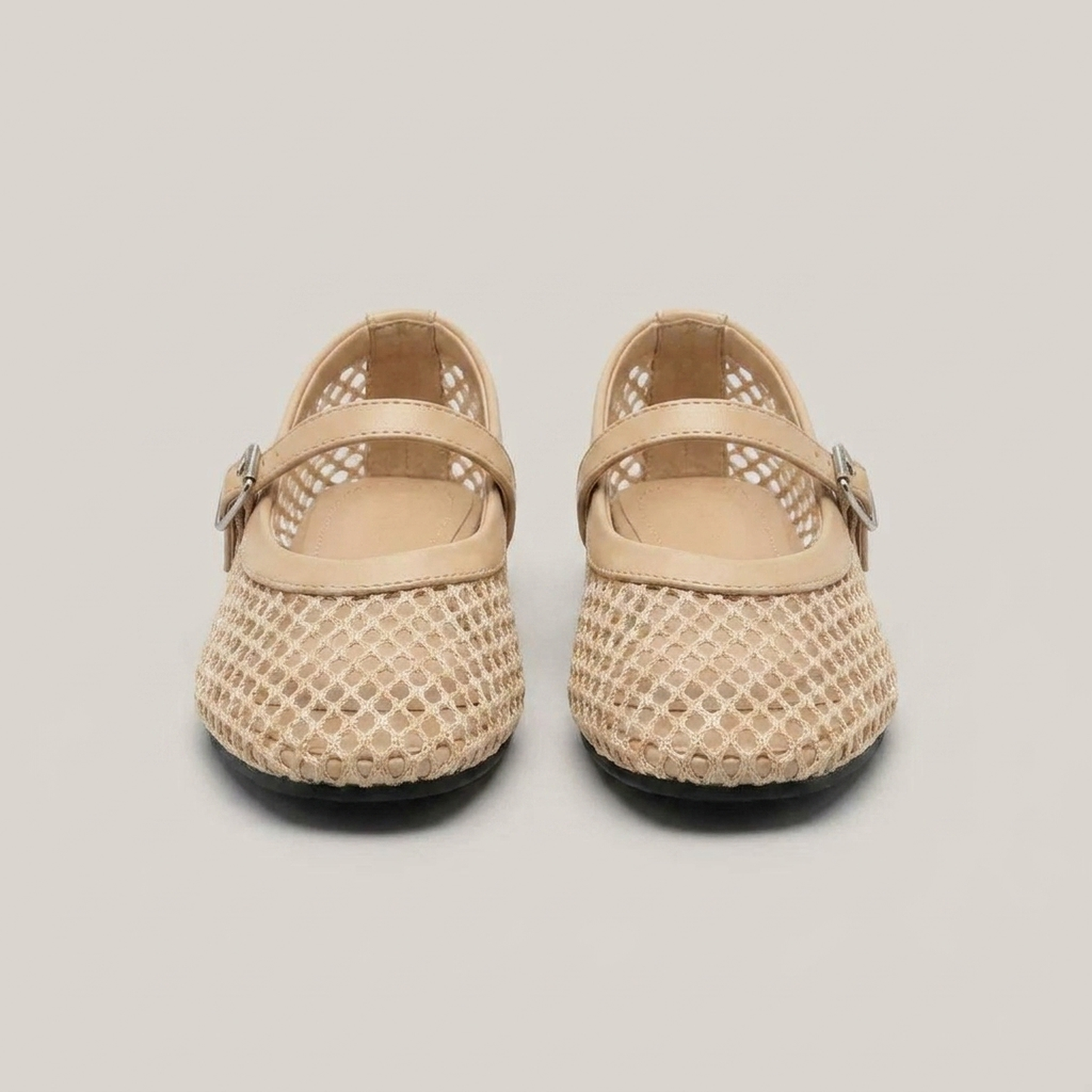 PLUXSTYLE::numise::elsa-breathable-mary-jane-footwear::pack-beige