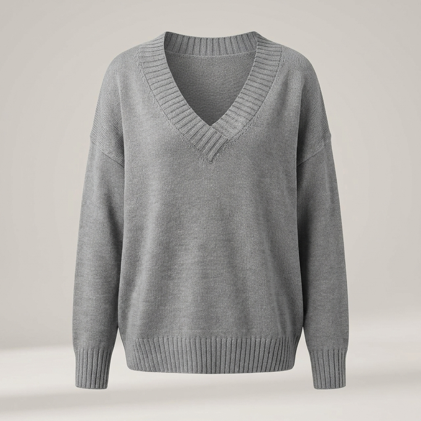 PLUXSTYLE::numise::celestia-relaxed-turtleneck-sweater::pack-gray