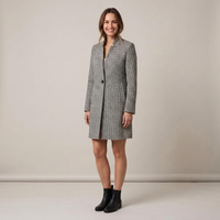 PLUXSTYLE::numise::womens-single-button-parka::front