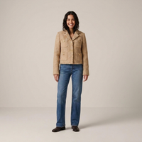 PLUXSTYLE::numise::cropped-tailored-parka::front