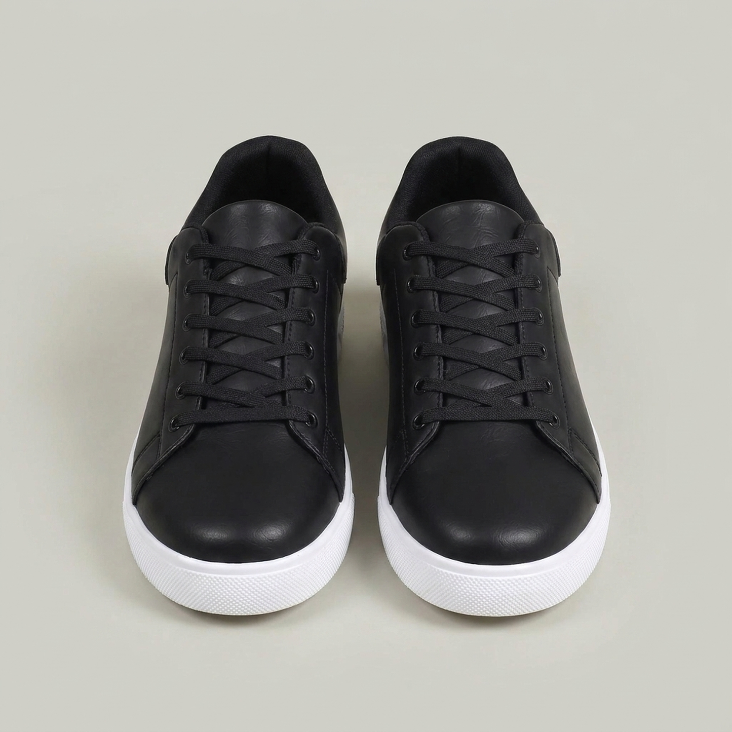 PLUXSTYLE::numise::mens-everyday-lace-up-sneakers::pack-black