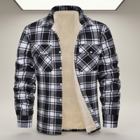 PLUXSTYLE::numise::everyday-plaid-parka::pack-black