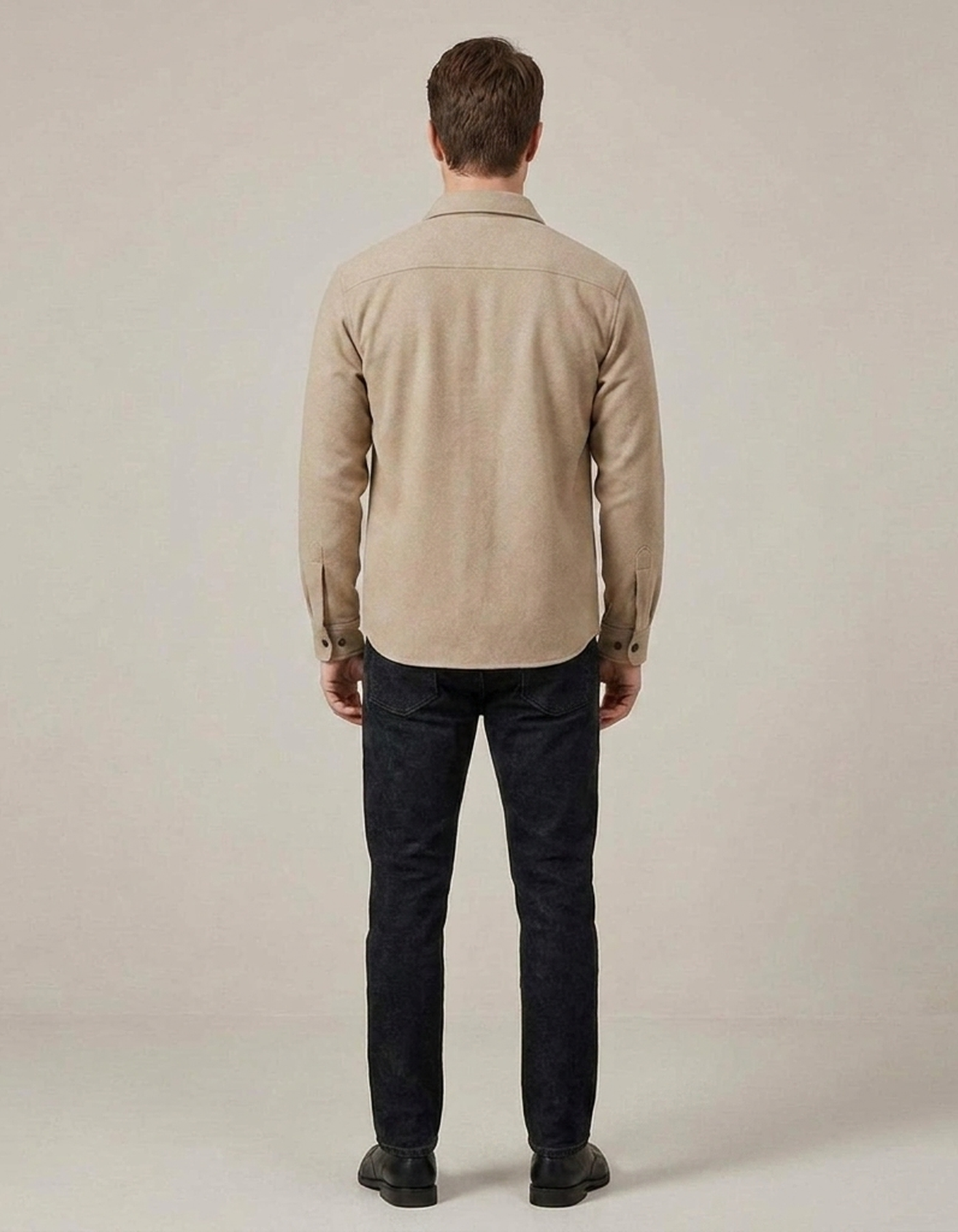PLUXSTYLE::numise::mens-regular-fit-button-front-top::back