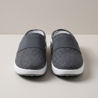 PLUXSTYLE::numise::womens-air-cushion-walking-shoes::pack-dark-gray