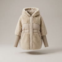 PLUXSTYLE::numise::quilted-hooded-winter-parka::pack-beige