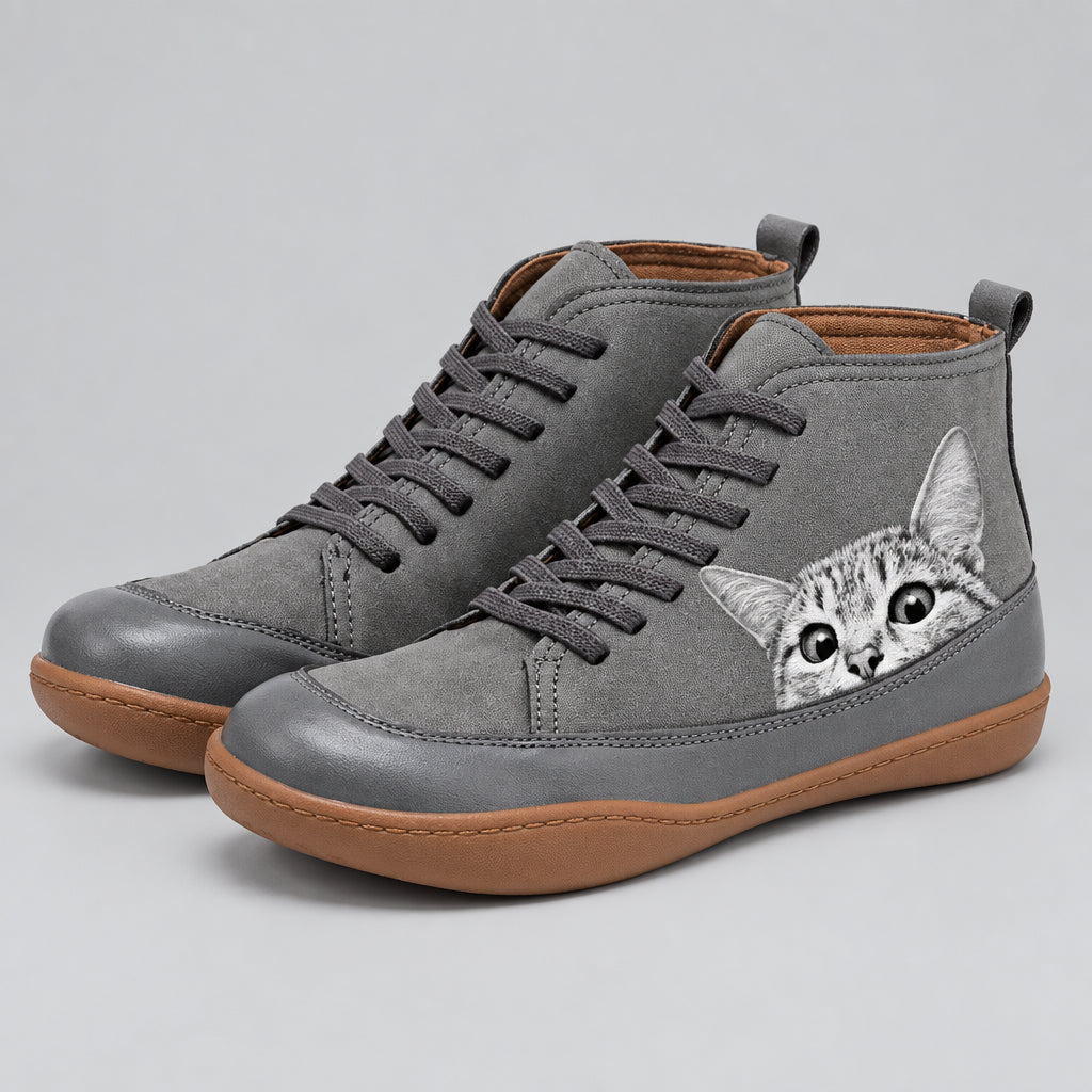 Clara Cat-Lover Ankle Boots