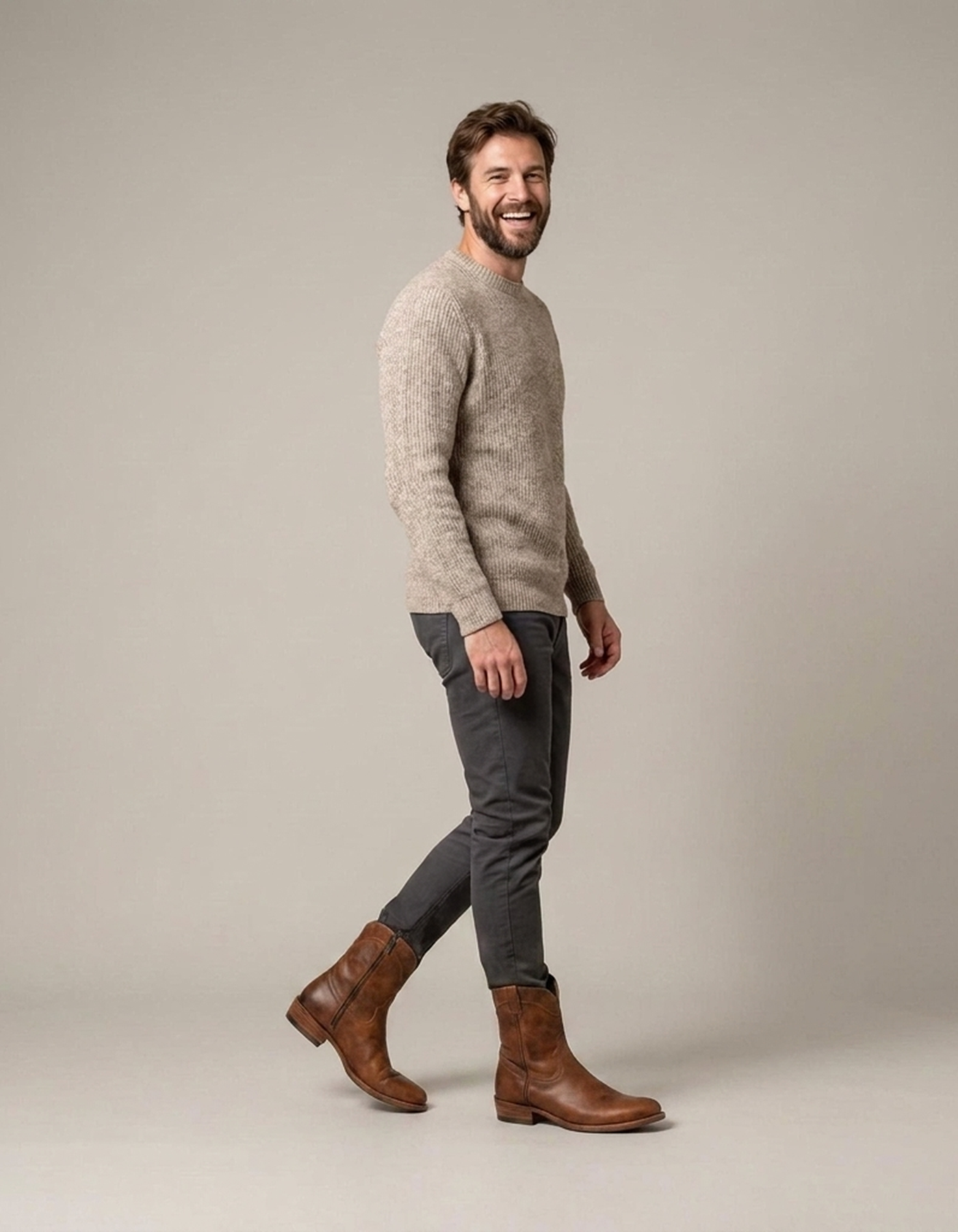 PLUXSTYLE::numise::mens-retro-western-boots::zoom-out