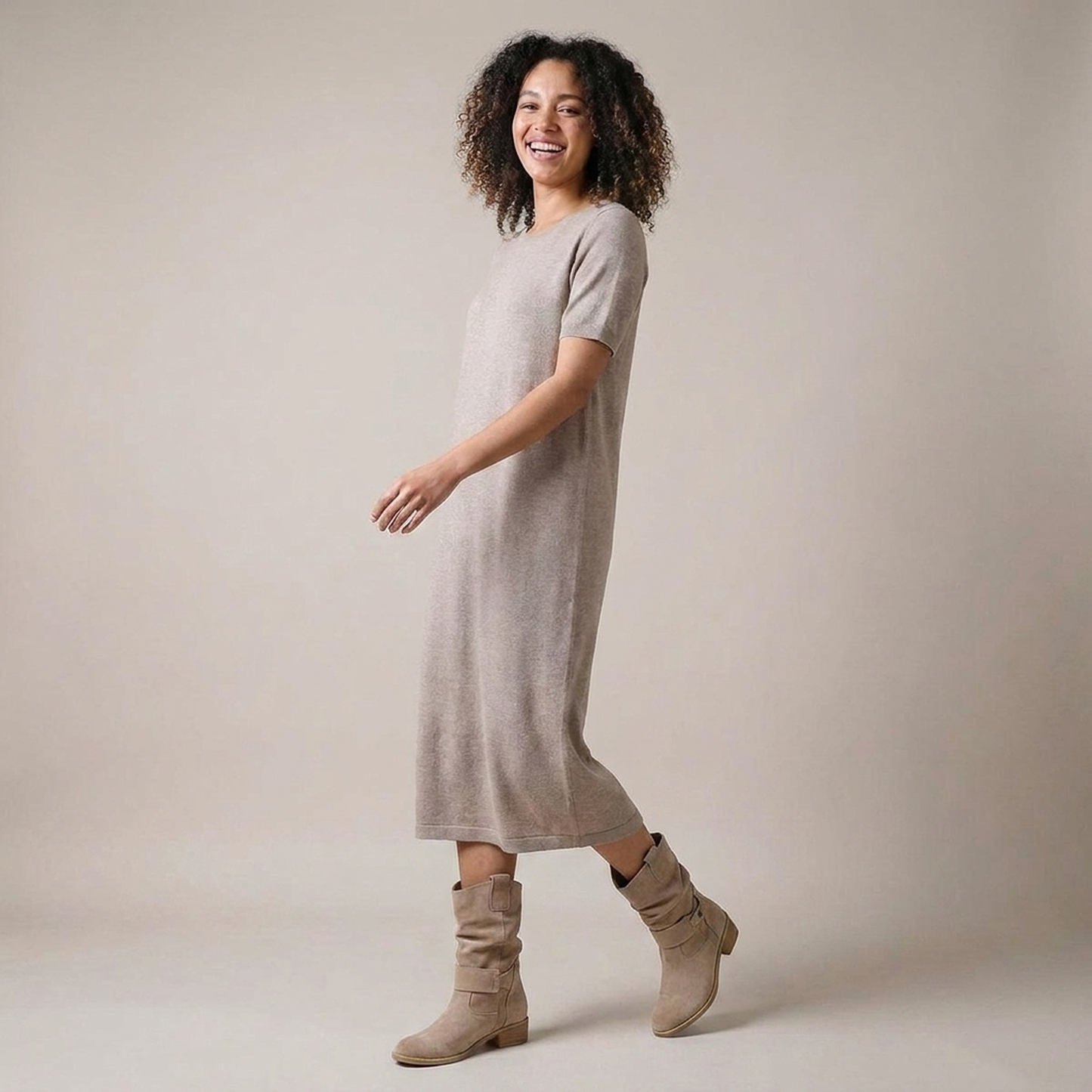 PLUXSTYLE::numise::slouch-fit-buckle-ankle-boots::zoom-out