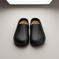 PLUXSTYLE::numise::mens-easy-care-work-clogs::pack-black