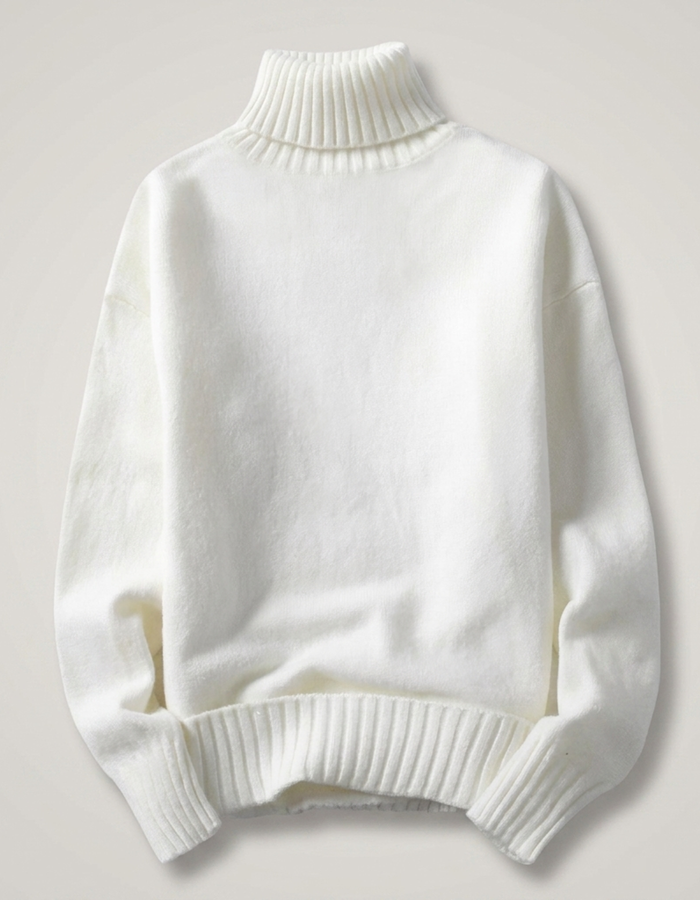 PLUXSTYLE::numise::adrien-straight-fit-turtleneck-sweater::pack-white