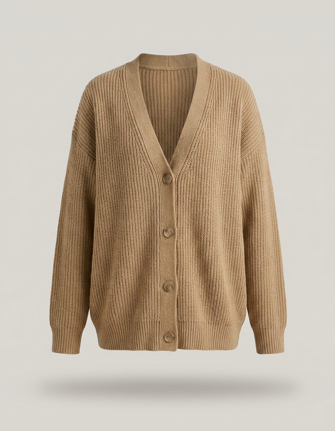 PLUXSTYLE::numise::ruby-oversized-longline-cardigan::pack-khaki