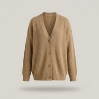 PLUXSTYLE::numise::ruby-oversized-longline-cardigan::pack-khaki