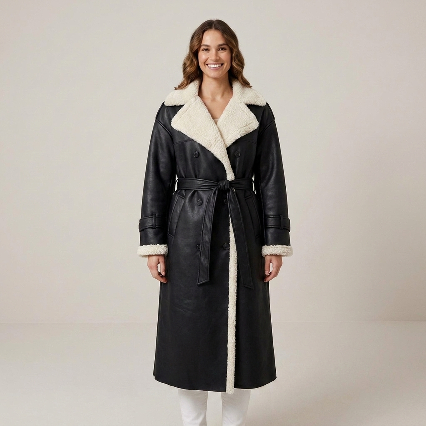 PLUXSTYLE::numise::clemence-belted-parka::front