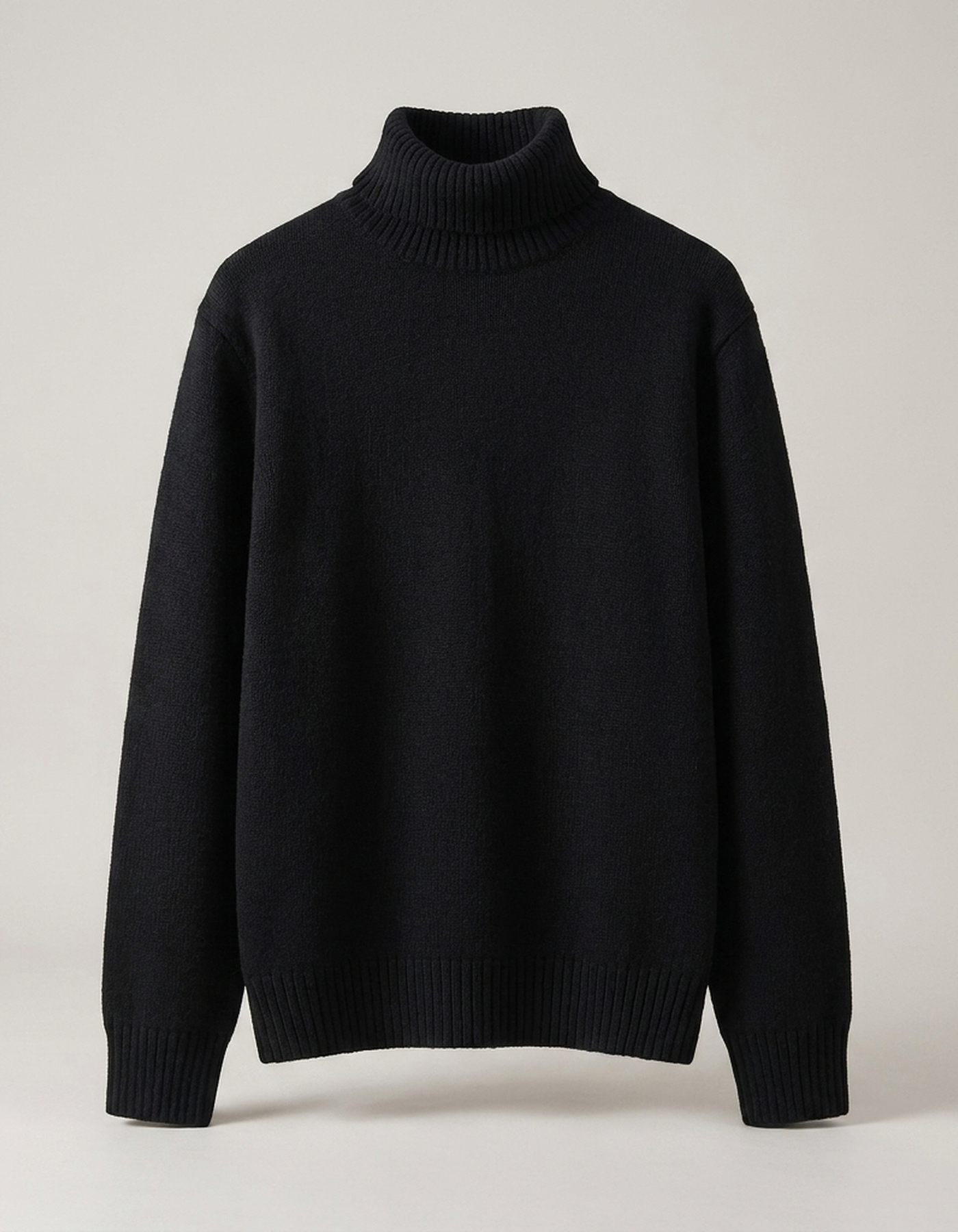 PLUXSTYLE::numise::adrien-straight-fit-turtleneck-sweater::pack-black
