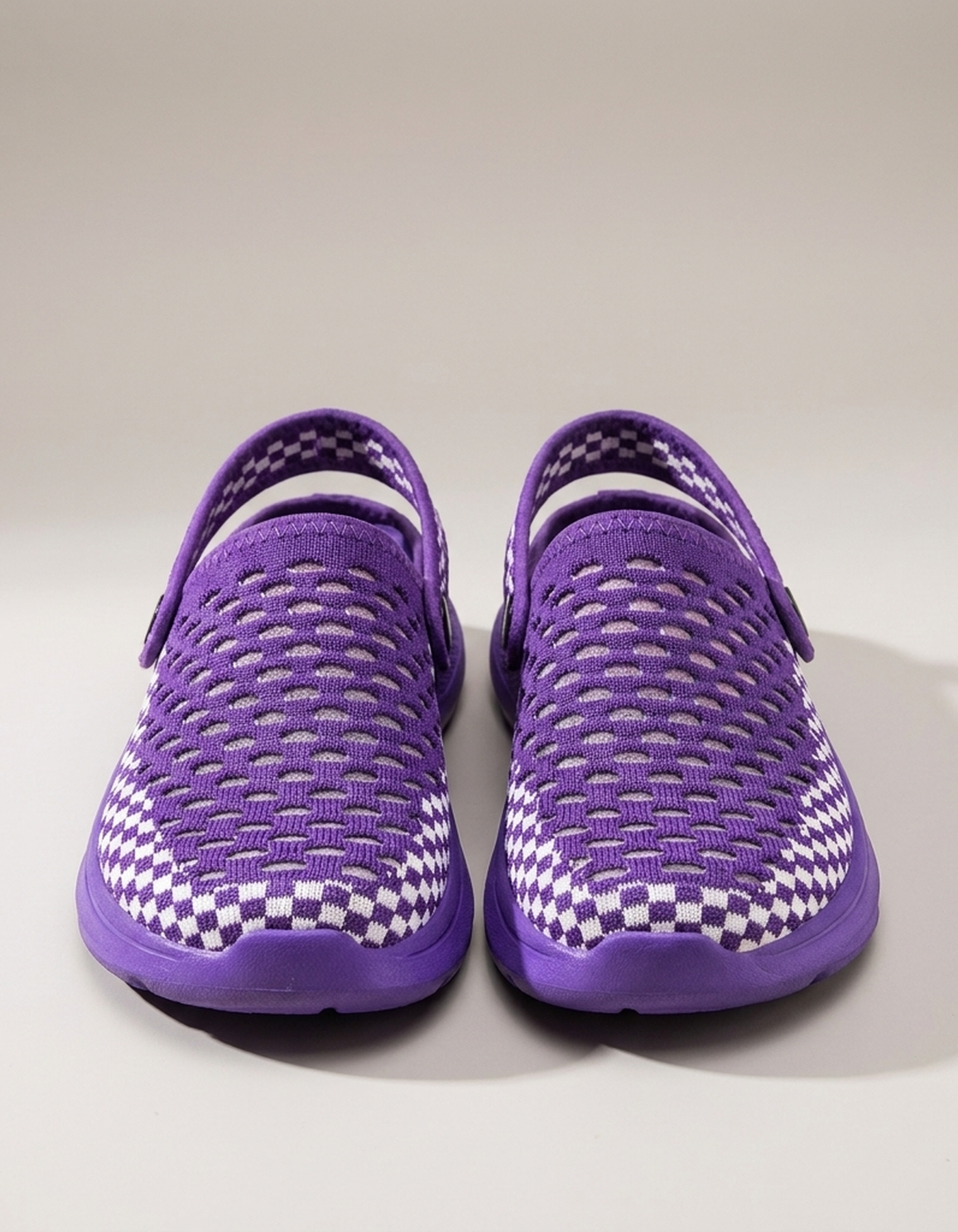 PLUXSTYLE::numise::breathable-unisex-comfort-clogs::pack-purple