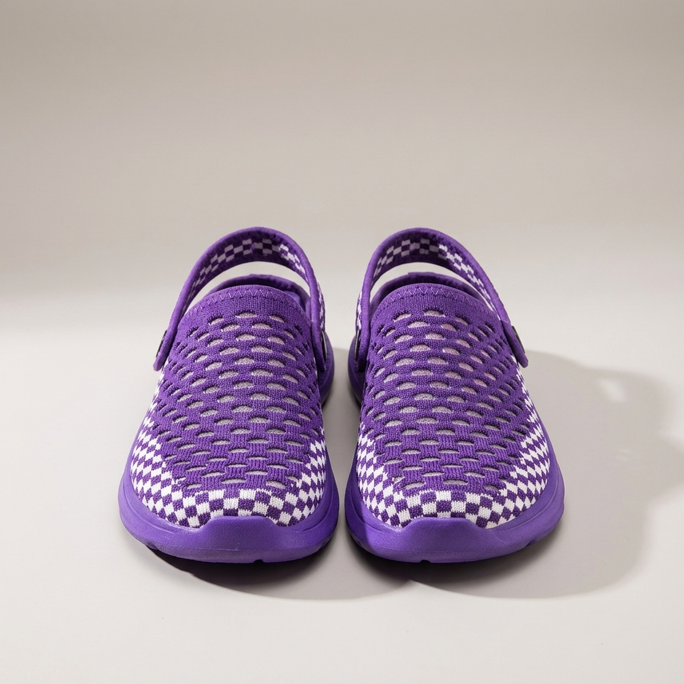 PLUXSTYLE::numise::breathable-unisex-comfort-clogs::pack-purple