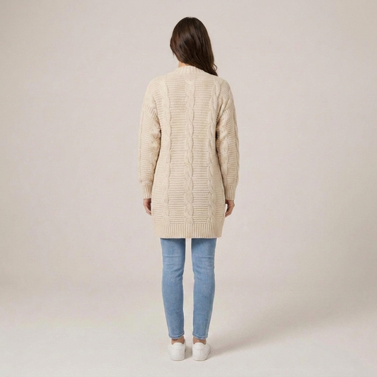 PLUXSTYLE::numise::womens-longline-cardigan-1::back