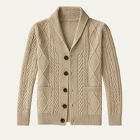 Relaxed Fit Men's Cardigan