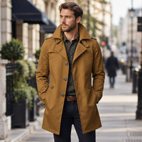 Wide Notched Lapels Coat